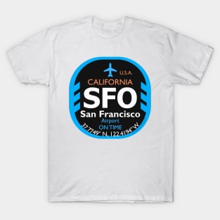 SFO aviation code T-Shirt